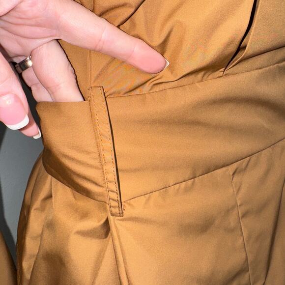 Cole Haan Double Layer Lightweight Rain / Trench Sz L NWT AND C.H. Hanging bag!! - Picture 12 of 13